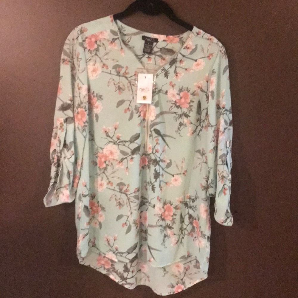 Sheer blouse